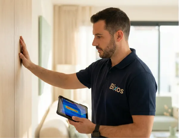 Técnico BiXos con tecnología de detección en Adeje